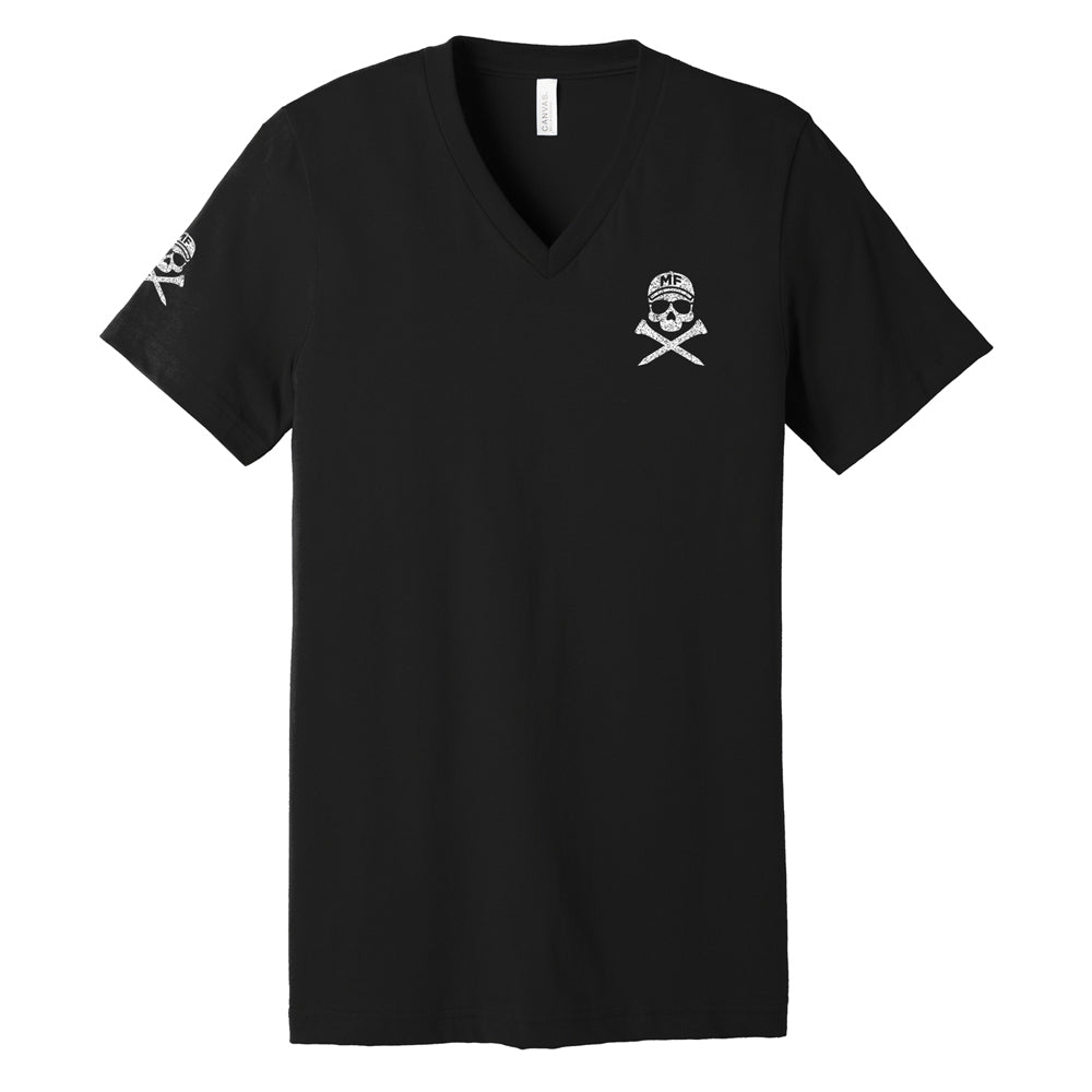 Ladies Jersey Short Sleeve V-Neck Tee