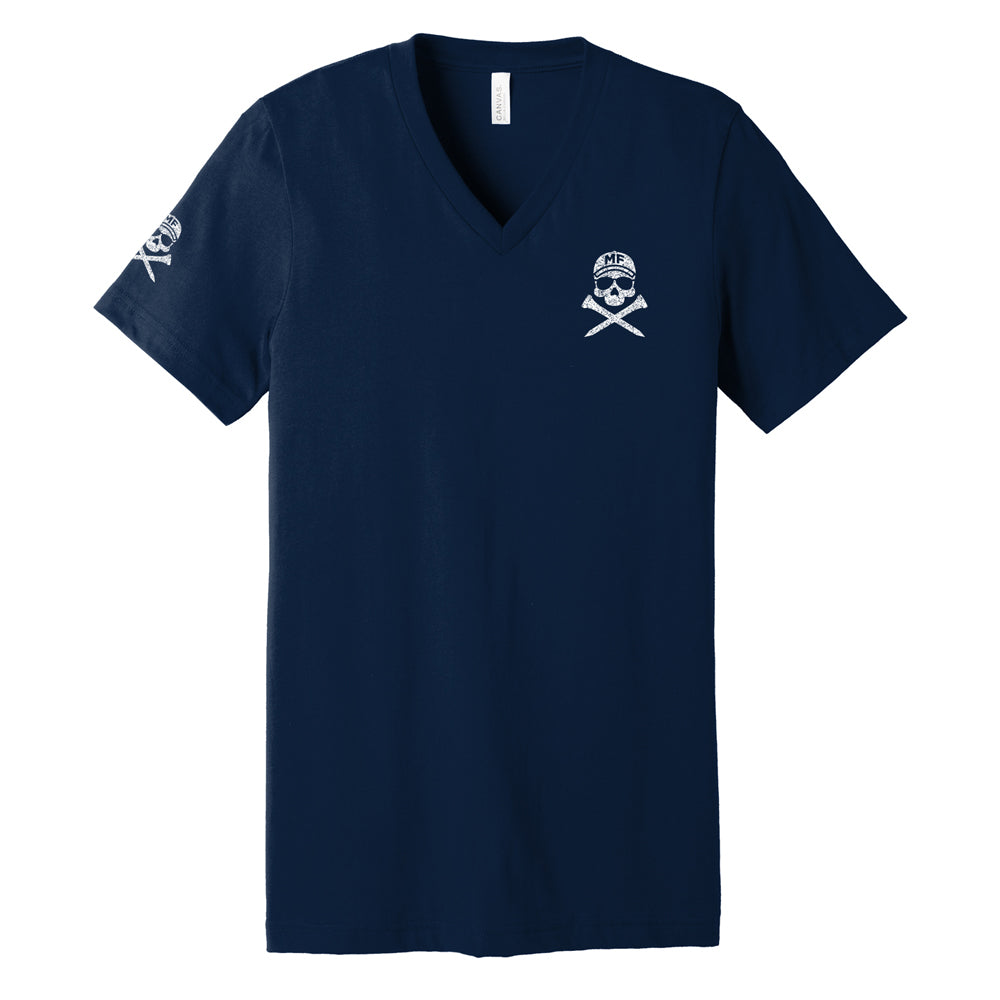 Ladies Jersey Short Sleeve V-Neck Tee