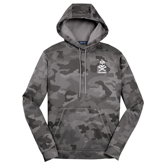 CamoHex Fleece Hooded Pullover