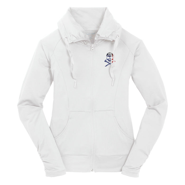 USA Sport-Tek® Ladies Sport-Wick® Stretch Full-Zip Jacket